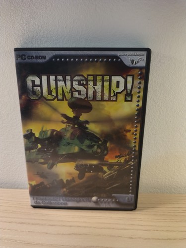 Microprose gunship cd rom - microprose, cd-rom